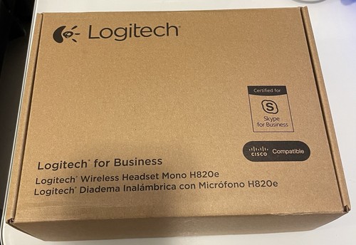*NEW* in box Logitech Wireless Headset Mono H820e - Picture 3 of 4