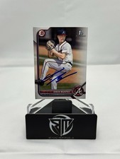 Owen Murphy Autograph Signed 2022 1st Bowman #BD-145 Atlanta Braves