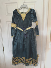 Disney Merida Costume and Tiara for Kids size 7-8; New with tags; VHTF
