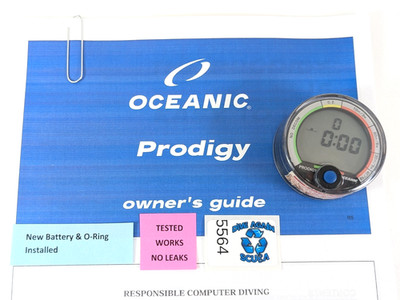 Oceanic Prodigy Scuba Tauchcomputer Puck Modul Mit Anleitung