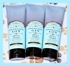 Bath Body Works Distiller's Gin Men's Shop Ultimate Hydration Body Cream x3