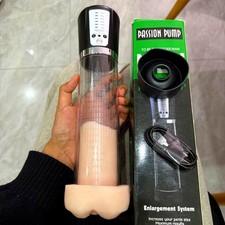 Vacuum Penis Pump for Male ED Enhancement Erectile Enlargement Penis Enlarger BG