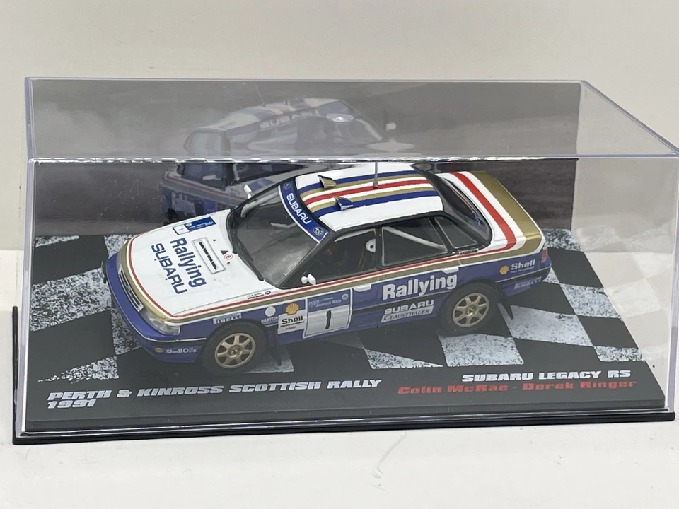 1/43 SUBARU LEGACY RS RALLY ESCOCÉS 1991 ROTHMANS COLIN McRAE/DEREK RINGER Foto 3 de 3