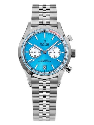 Ratio Street Racer Mecha-Quartz Chronograph RTC018 Panda-Zifferblatt Herrenuhr