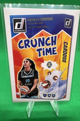 2025 Panini Donruss WNBA - Crunch Time Kamilla Cardoso #10 Press Proof