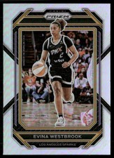 Evina Westbrook 2023-24 Panini Prizm WNBA Silver Prizm Los Angeles Sparks #51