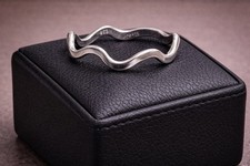 925 sterling silver Wavy ring Size 7 Taxco Mexico