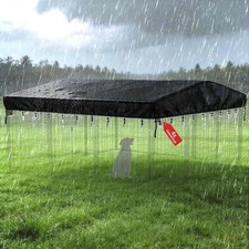 10x10ft Waterproof 600D Oxford Kennel Cover Replacement Shelter Outdoor Dog