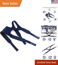 Durable and Adjustable Headgear Replacement for All Common Ventilator Masks