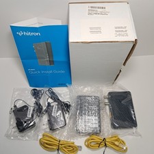 Hitron HT-EM4 Pack of 2 Bonded Moca 2.5 Adapters For Ethernet Over Coax