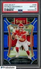 2023 Select Blue Prizm #446 Patrick Mahomes II Chiefs 35/99 PSA 10 GEM MINT