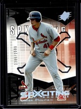 2004 SPx Yadier Molina SPXciting Rookie RC #/1599 Cardinals