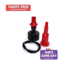 Sunoco Race Jugs FF1000, Kit Black Plastic Fastflo Jug Lid W/ Vehi Fits cle Tank