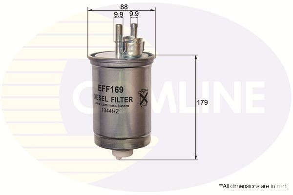 Fuel Filter Fits Ford Focus Tourneo Connect Transit Connect COMLINE EFF169