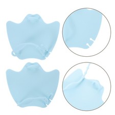 Silicone Webbed Swimming Gloves Equipment Gear Fins Hand Paddles