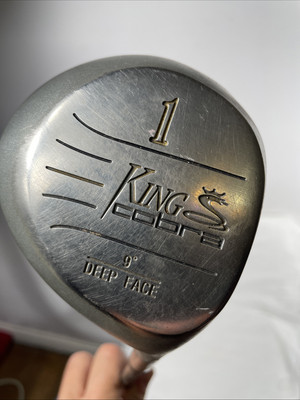 King Cobra Golf 9 Degree Deep Face Flex R Graphite Medium Shaft RH Driver 44 