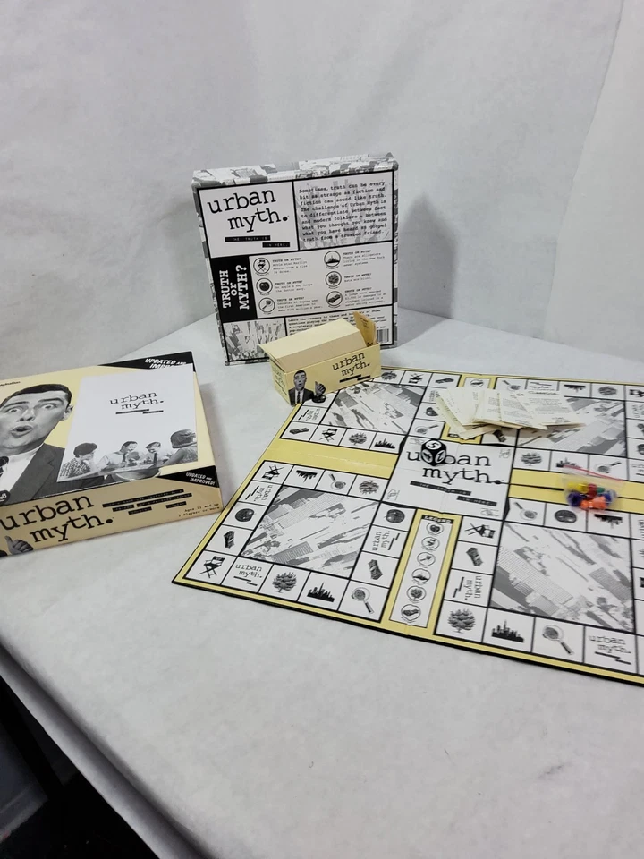 Urban Myth Board Game- The Truth Is In Here By Imagination Games Ages 12+ , 2 Or - Image 4 of 4