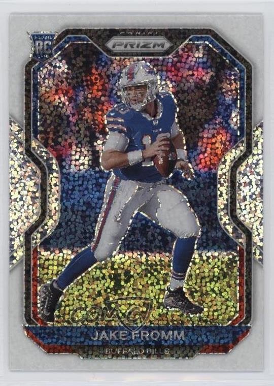2020 Panini Prizm Rookie White Sparkle Prizm Jake Fromm #310 Rookie RC 6zg