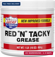 Lucas Oil 10574 Red "N" Tacky Grease - 1 Pound