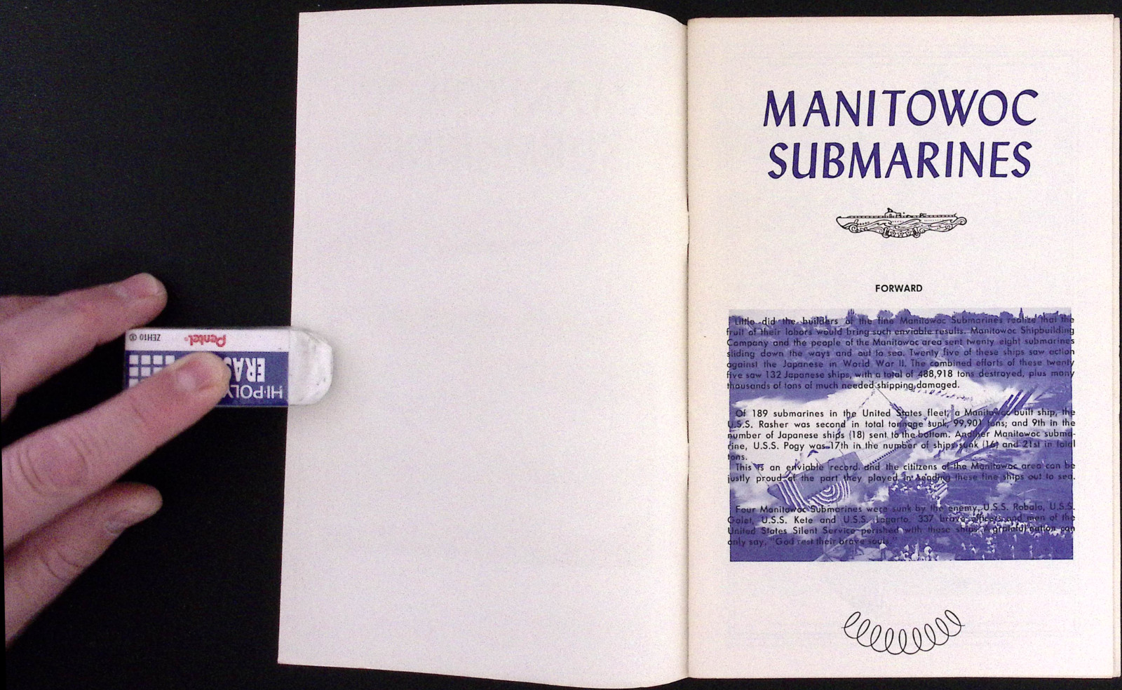 Manitowoc Submarines Booklet Manitowoc Submarine Memorial Association