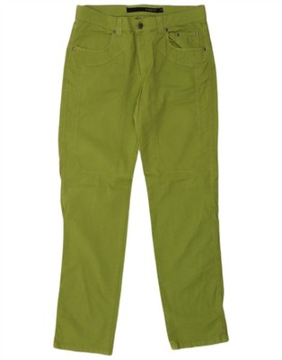 JECKERSON Mens Tapered Casual Trousers W34 L33 Green Cotton CD26