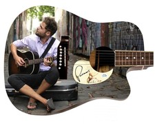Passenger Signed Custom Graphics Photo Guitar ACOA