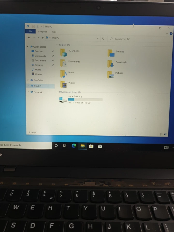 LENOVO X1 CARBON  I7-4550U 8GB 128SSD ( WINDOWS 10) - Image 3 of 4