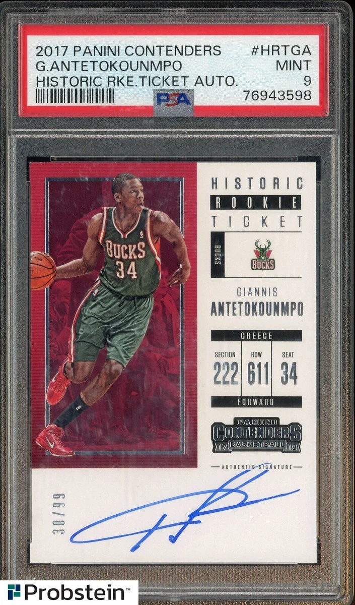 Giannis Antetokounmpo 9 Graded Basketball Sports Trading Cards for