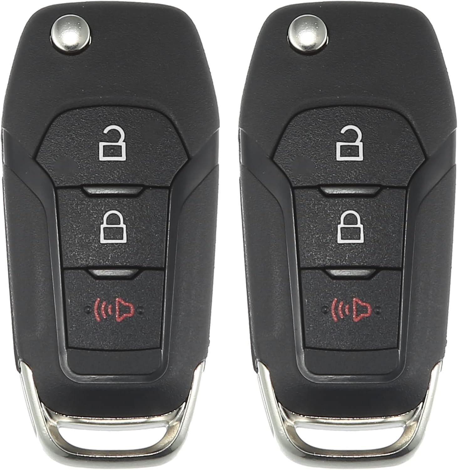 X AUTOHAUX 2pcs 315MHz N5F-A08TAA Replacement Smart Proximity Keyless Black 