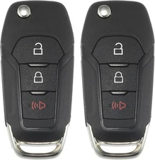 X AUTOHAUX 2pcs 315MHz N5F-A08TAA Replacement Smart Proximity Keyless Black 