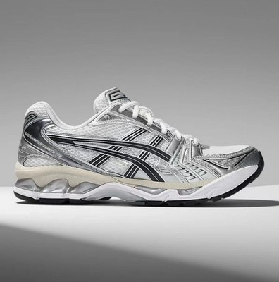 Size 8.5 - Asics Gel Kayano 14 White Graphite Grey for sale online