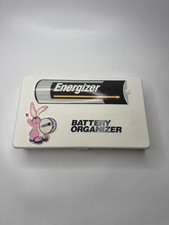 VTG Energizer Battery Organizer Storage Box D C AA AAA Tester Case