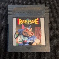 Rampage World Tour Nintendo Gameboy Color Cartridge Only