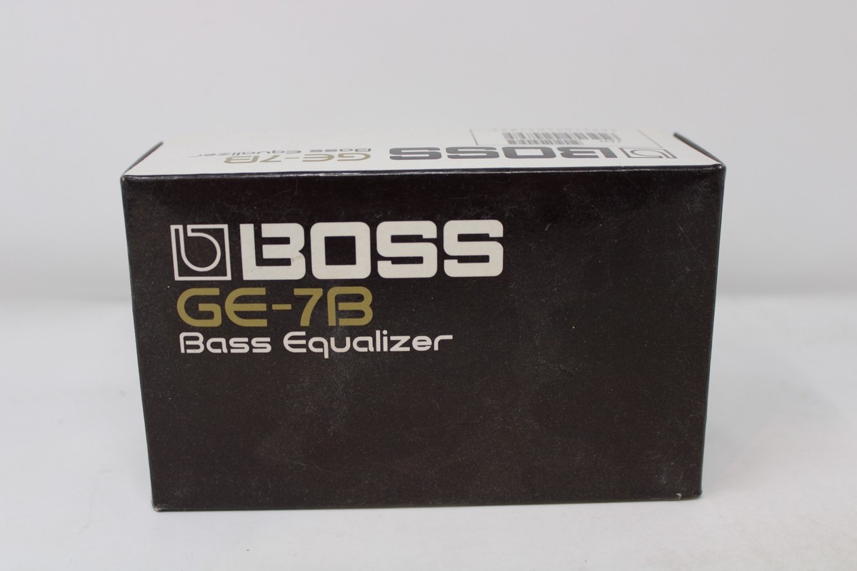 Boss GE-7B Bass Equalizer pedal + Box | eBay