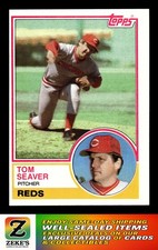 1983 Topps #580 Tom Seaver HOF REDS