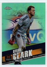 Steve Clark Chrome 2022 Aqua Refractor /299 #153