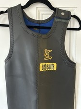 Vtg 1960s SEA SUITS “Bod Pod” Rubatex Wetsuit Surfing Dru Harrison Farmer John