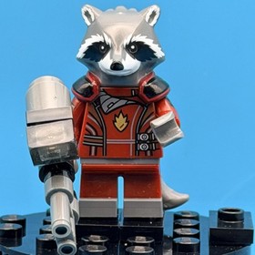 LEGO: Rocket Raccoon (SH0090) - From Marvel Set 5002145 (2014) - RETIRED! HTF!