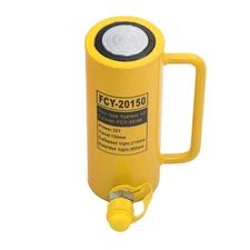 20 Ton 6 Inch Stroke Hydraulic Cylinder Ram Single Acting Lifting Cylinders