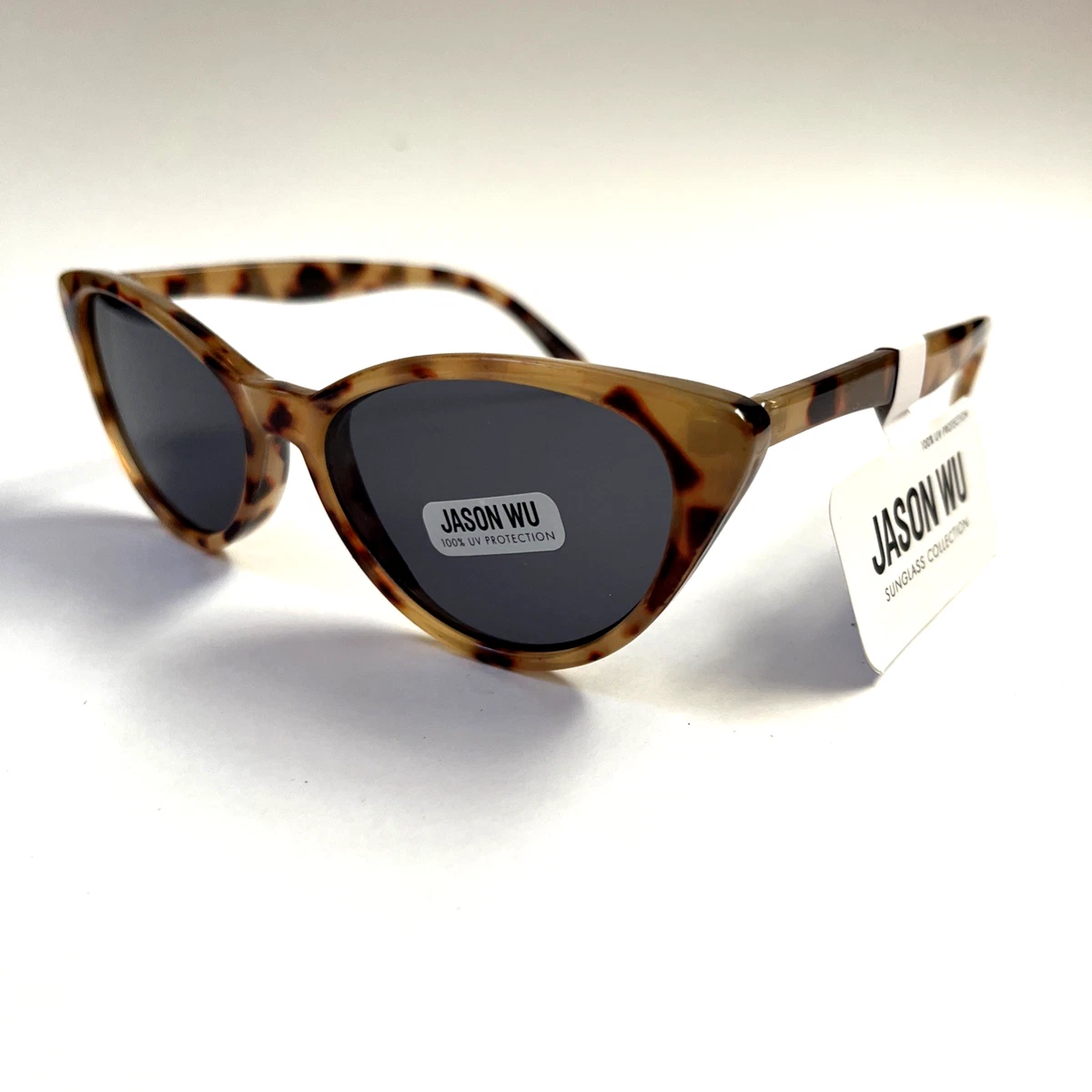 Modo for Jason Woo Silvie Black cat shaped sunglasses handmade in Japan Jason VU Women Sunglasses MODO Fleur Cat Eye Ladies Eye Wear  main image 2