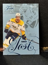 2025-26 Fleer Flair Roman Josi Forecheck Blue Ice /25