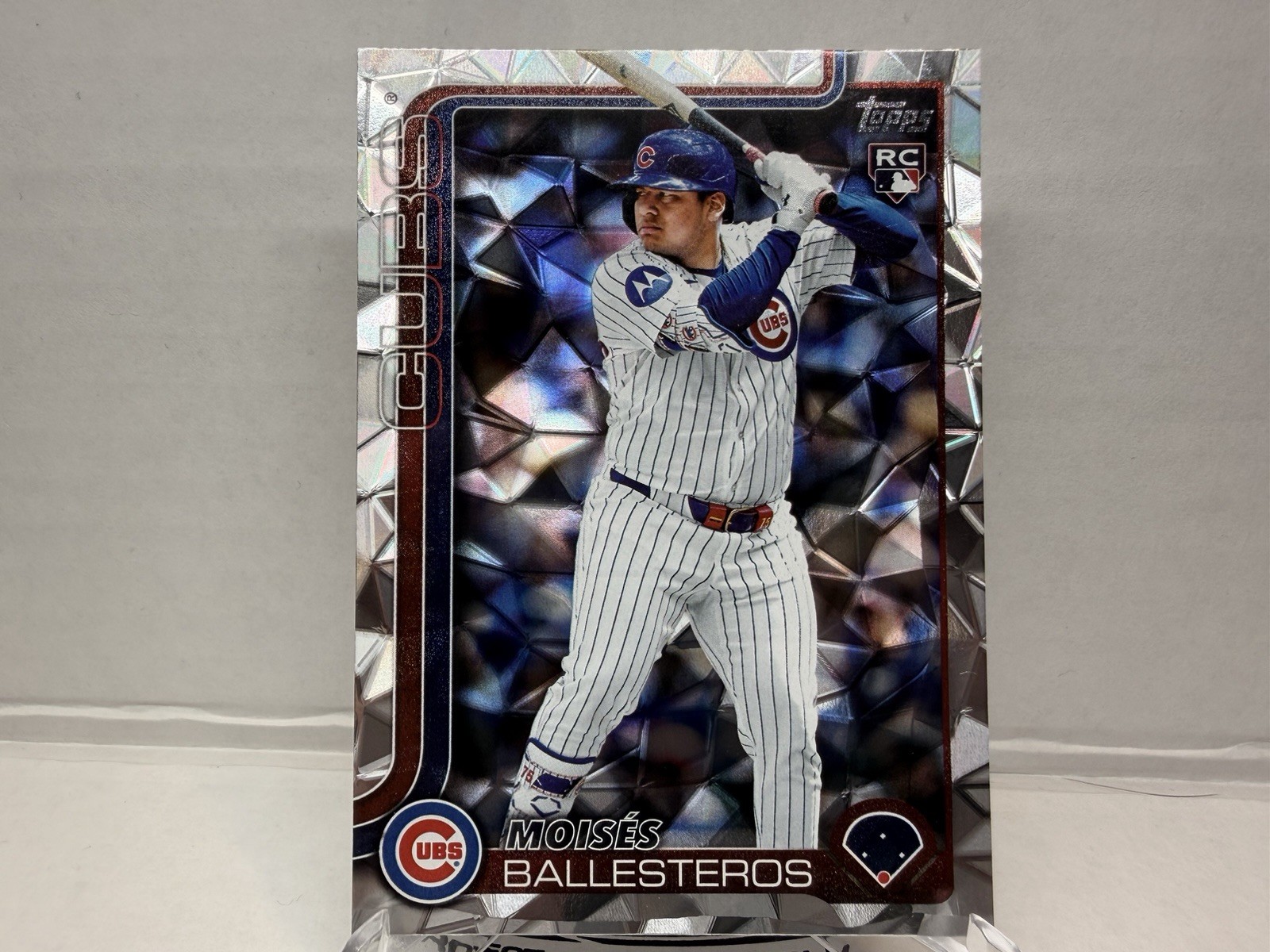 2025 Topps Update MOISES BALLESTEROS Diamante Parallel Cubs #US262 RC