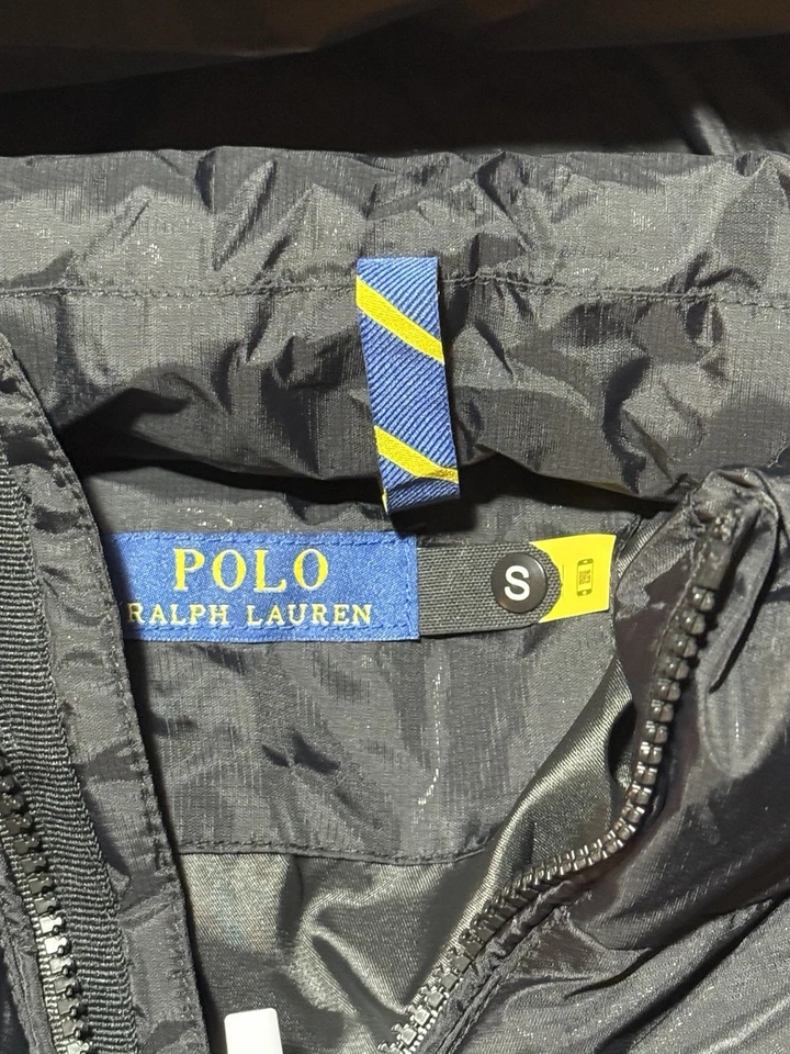 Chaqueta acolchada negra Polo Ralph Lauren para hombre talla S Foto 3 de 4
