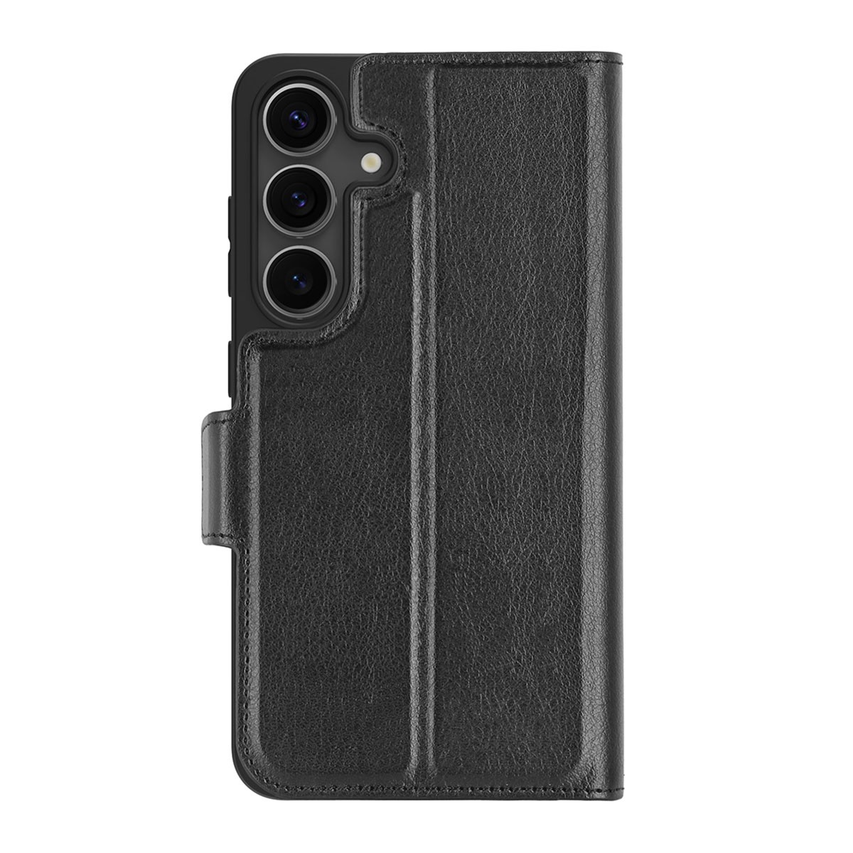 Étui Galaxy S25 Oslo Pro en cuir vegan premium avec béquille de visionnage intégrée