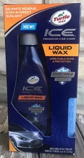 Turtle Wax Ice Liquid Wax 14 oz Premium Car Care Kit Towel & Applicator Sealed