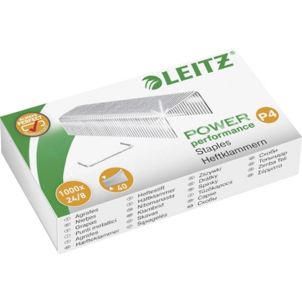 Leitz 5571-00-00 Typ (Heftklammern): 24/8 Heftklammer 1000 St. Heftleistung:...-image