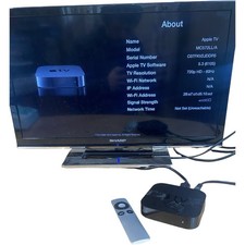 Apple TV A1378 2nd Early 3rd Gen Media Streamer HDMI Optical Ethernet