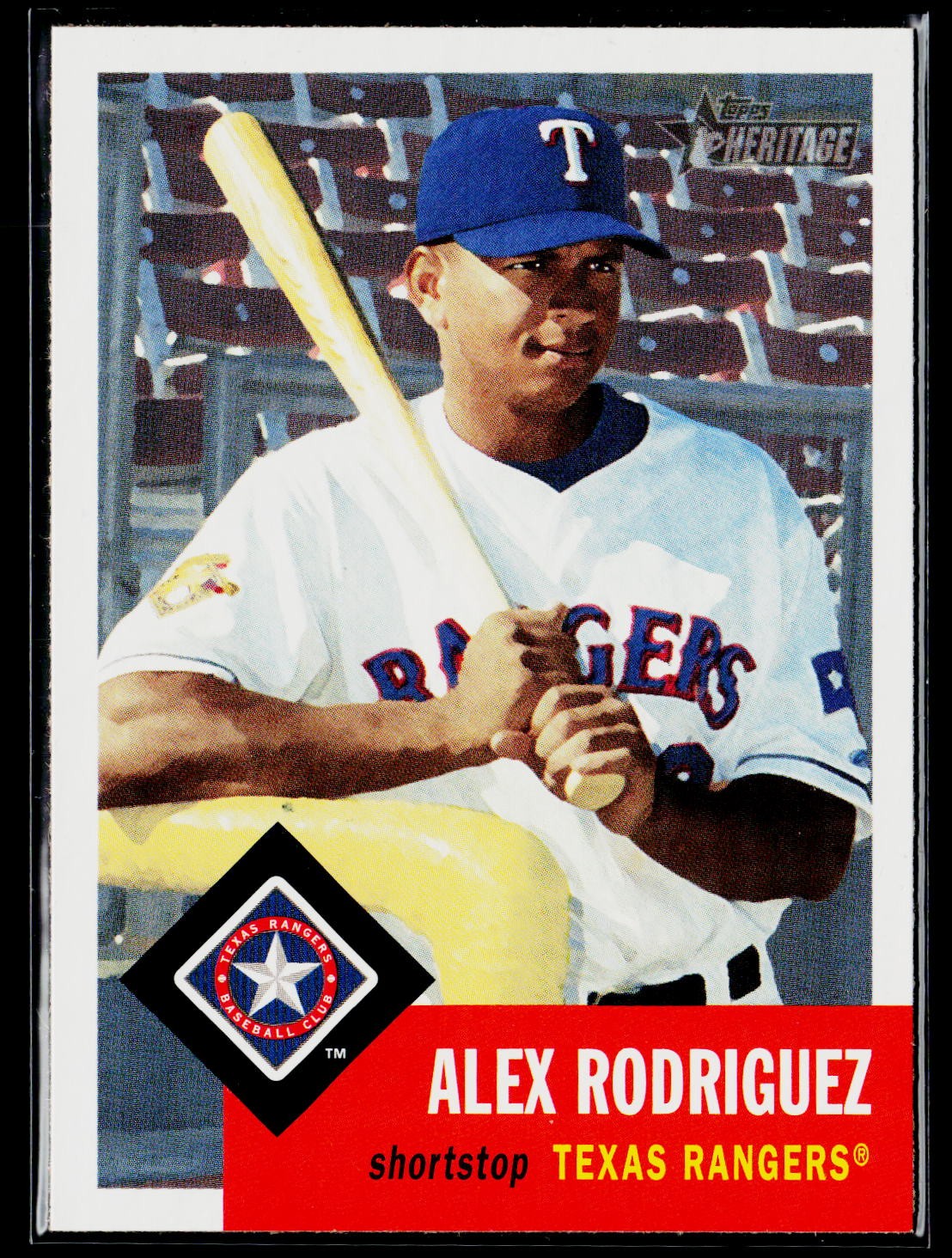 2002 Topps Heritage #53 Alex Rodriguez