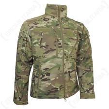 Multitarn Camo Softshell SCU Jacke - winddicht - wasserabweisend - Reißverschlusstaschen
