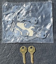 Gm Key Blank Jet B10 H98la H1098la Lot Of 12 Pieces Buick Chevrolet Oldsmobile